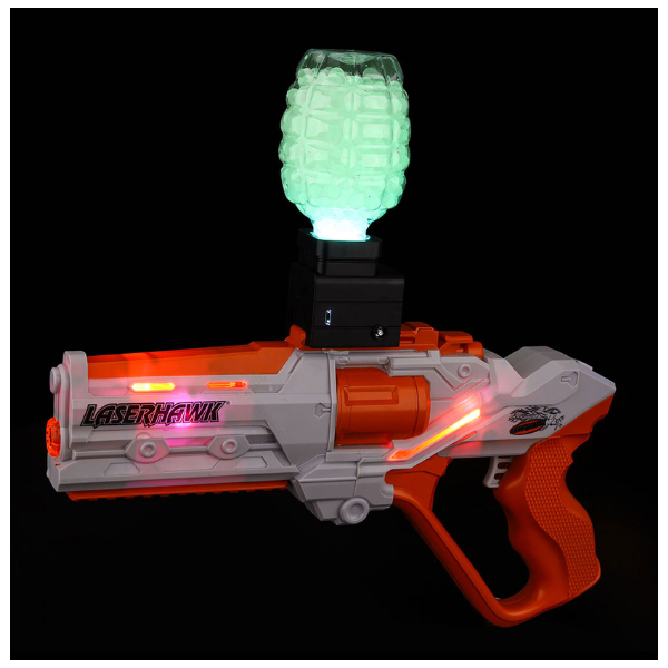 PISTOLA BLASTER GEL DUAL STORM GLOW MODEL 1964G